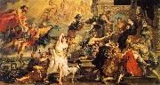 Peter Paul Rubens The Apotheosis of Henry IV and the Proclamation of the Regency of Marie de Medici on the 14th of May oil painting